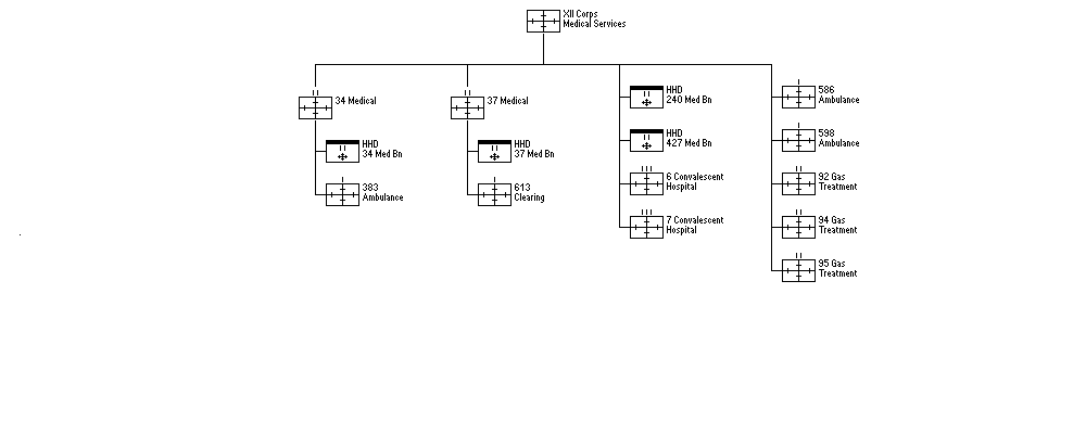 Medical Services, XIIth U.S. Corps