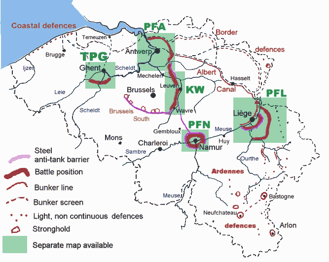 Belgian Forts Overview